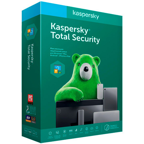 Kaspersky Total Security на 2 устройства