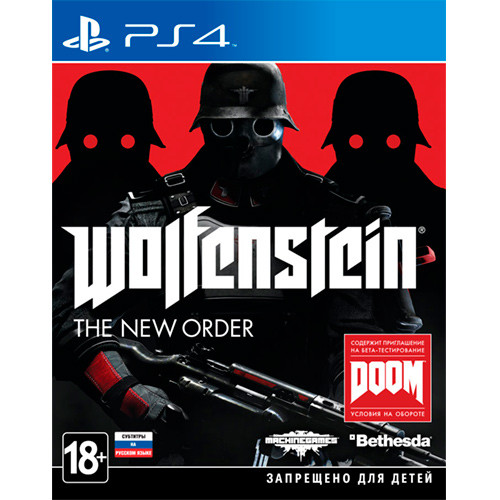 PS4 игра Wolfenstein: The New Order