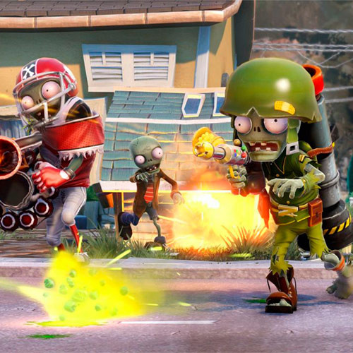 PS4 игра Plants vs. Zombies Garden Warfare