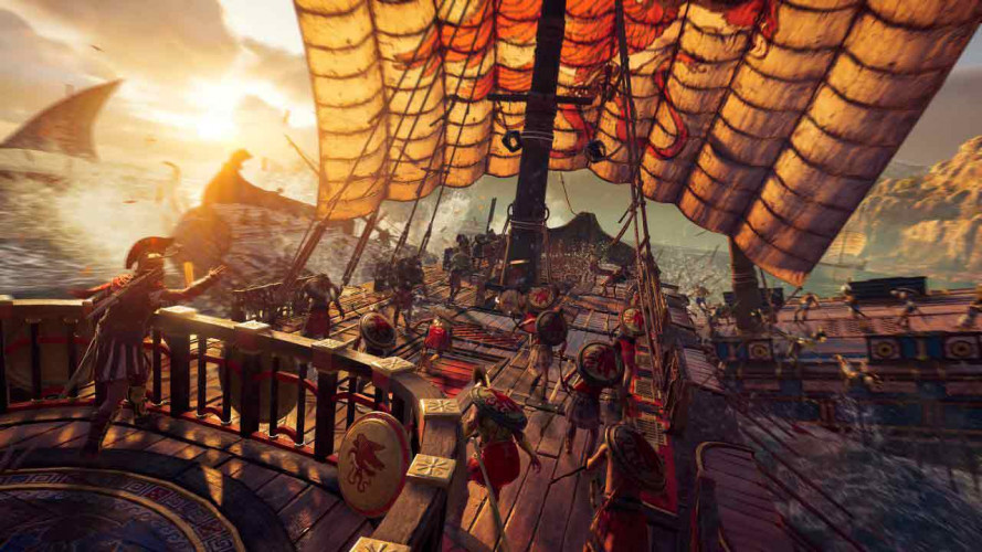 PS4 игра Комплект «Assassin's Creed Одиссея» + «Assassin's Creed Истоки»