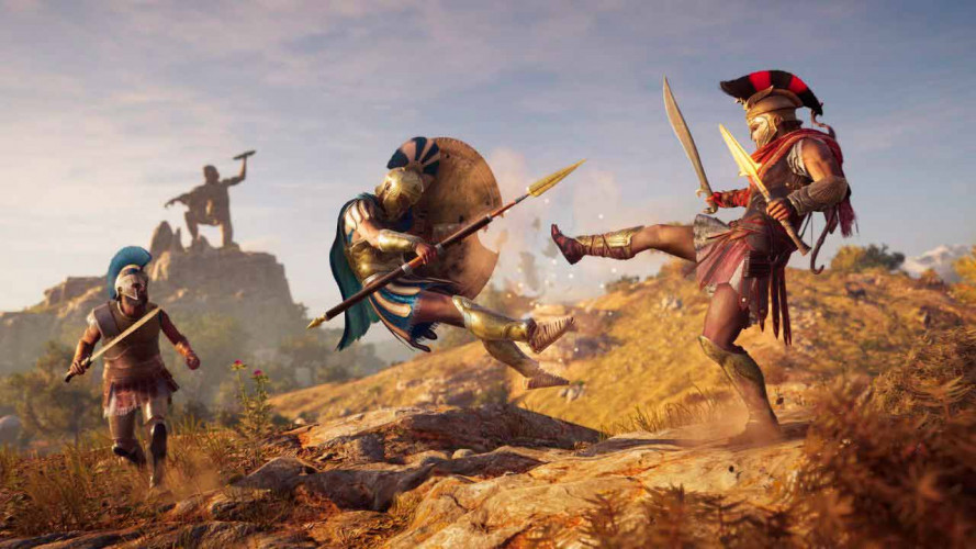 PS4 игра Комплект «Assassin's Creed Одиссея» + «Assassin's Creed Истоки»
