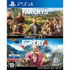 PS4 игра Комплект Far Cry 4 + Far Cry 5