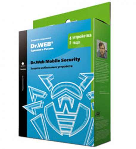Dr.Web Mobile Security на 4 устройства на 24 мес. КЗ (ESD) LHM-AA-24M-4-A3