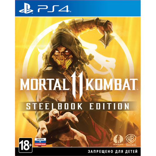 PS4 игра Mortal Kombat 11 Steelbook Edition