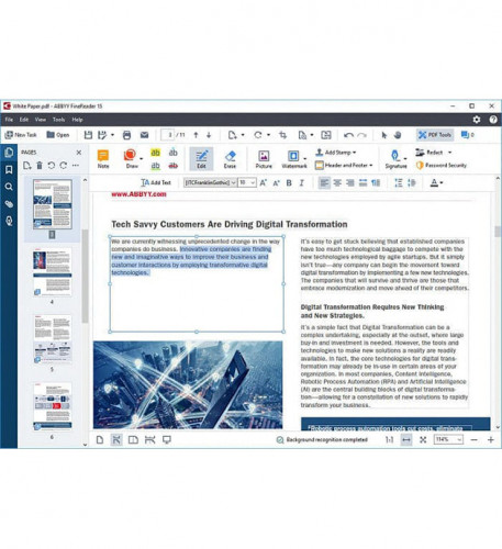 ABBYY FineReader 15 Standard 1 year AF15-1S4W01-102