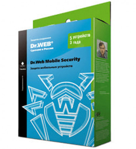 Dr.Web Mobile Security на 5 устройств на 36 мес. КЗ (ESD) LHM-AA-36M-5-A3