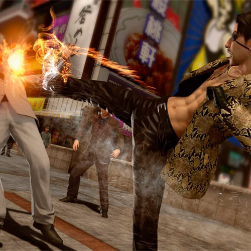 PS4 игра Yakuza Kiwami 2