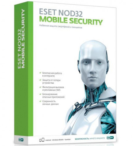 ESET NOD32 Mobile Security (3 устройства, 1 год) Box