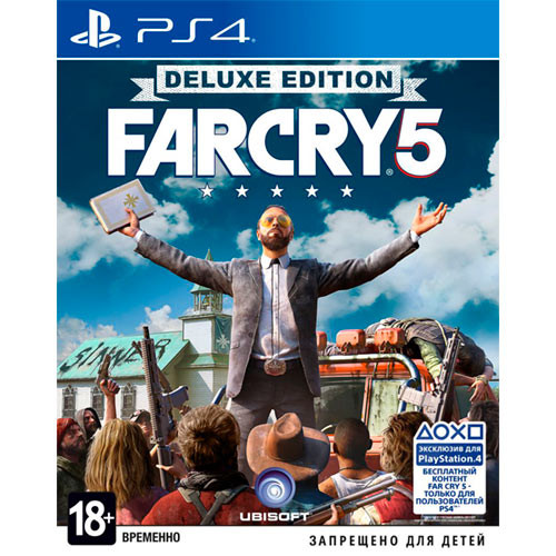 PS4 игра Far Cry 5 Deluxe Edition